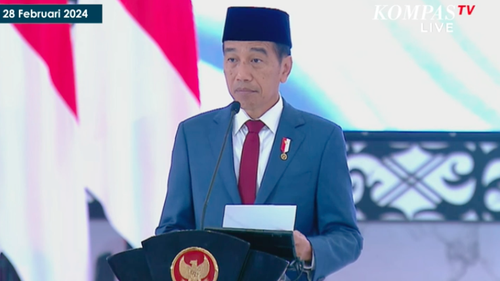 Jokowi: Terima Kasih TNI-Polri Telah Menjamin Keamanan Selama Pemilu