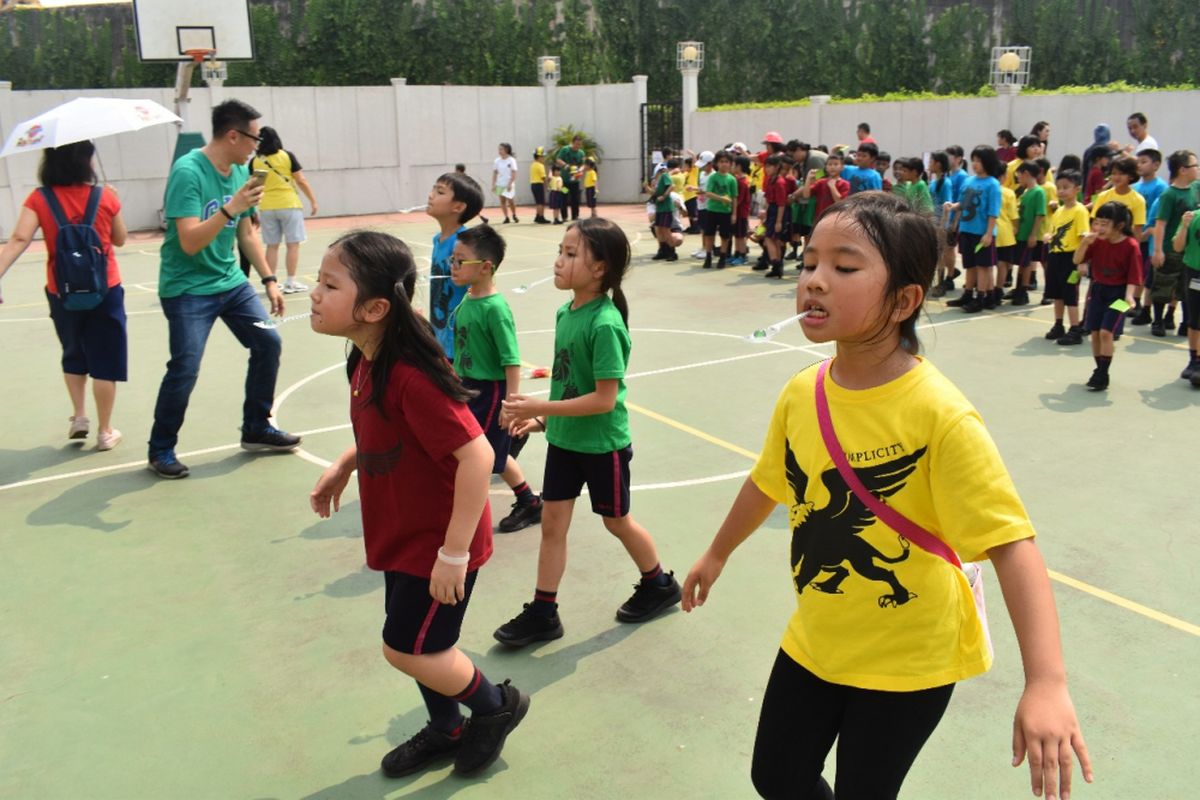 Peringatan Kemerdekaan RI di Jakarta Nanyang School, BSD, Tangerang Selatan (16/8/2018)