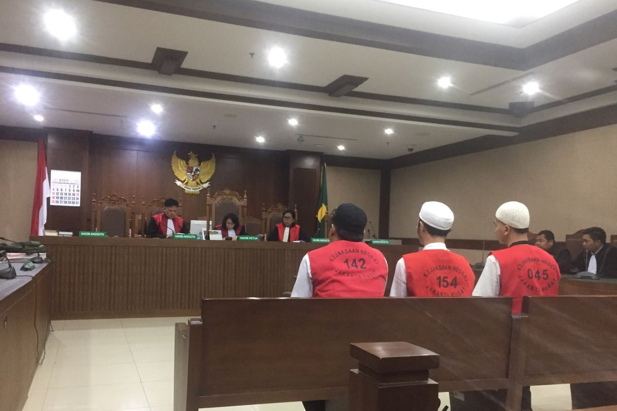Sidang para terdakwa kerusuhan 21-22 Mei 2019 di Pengadilan Negeri Jakarta Pusat, Rabu (11/9/2019).