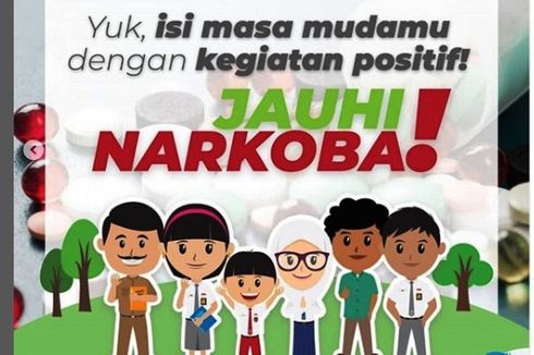 Siswa! Yuk Jauhi Narkoba, Ini Bahayanya bagi Tubuhmu