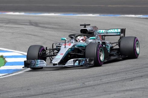 Lewis Hamilton Menangi Balapan GP Jerman secara Dramatis