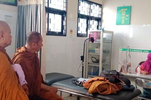 Kena Diare, 1 Biksu Thudong Sempat Terpisah di Kabupaten Semarang