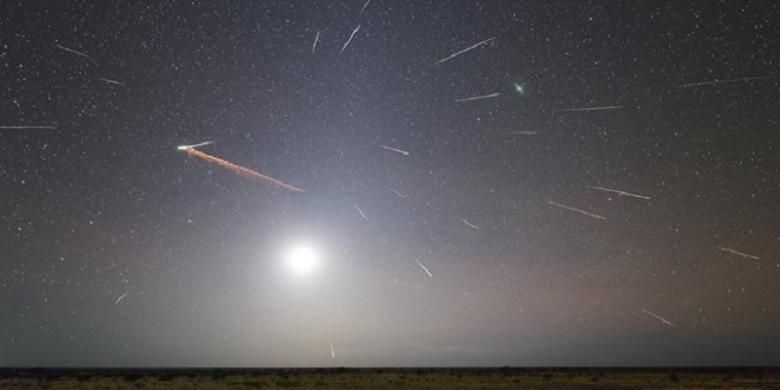 Sepanjang tahun 2021, 12 hujan meteor akan terlihat dari langit Indonesia