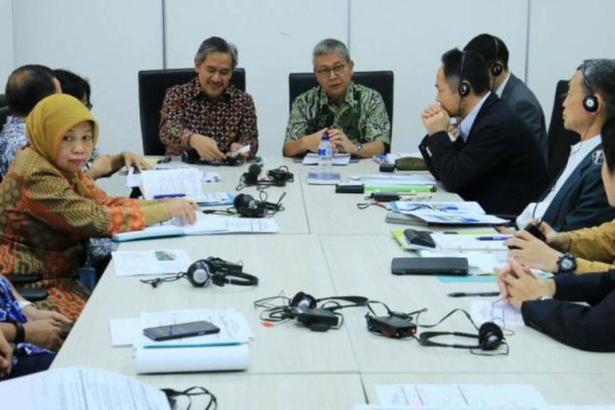 KKP menggelar workshop dengan menghadirkan para pakar dari Jepang yakni, Dr Mikami Nobuo, Prof Yamao Masahiro, dan Mr Sugiyama Masanori