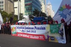 Pukul 09.00 WIB, Massa Buruh Bergerak Menuju Istana  