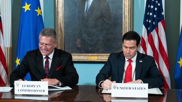 Waspadai Dominasi China, AS Perdalam Kerja Sama dengan Uni Eropa 