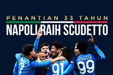 INFOGRAFIK: Napoli Raih Scudetto Serie A, Ini Catatan Istimewanya