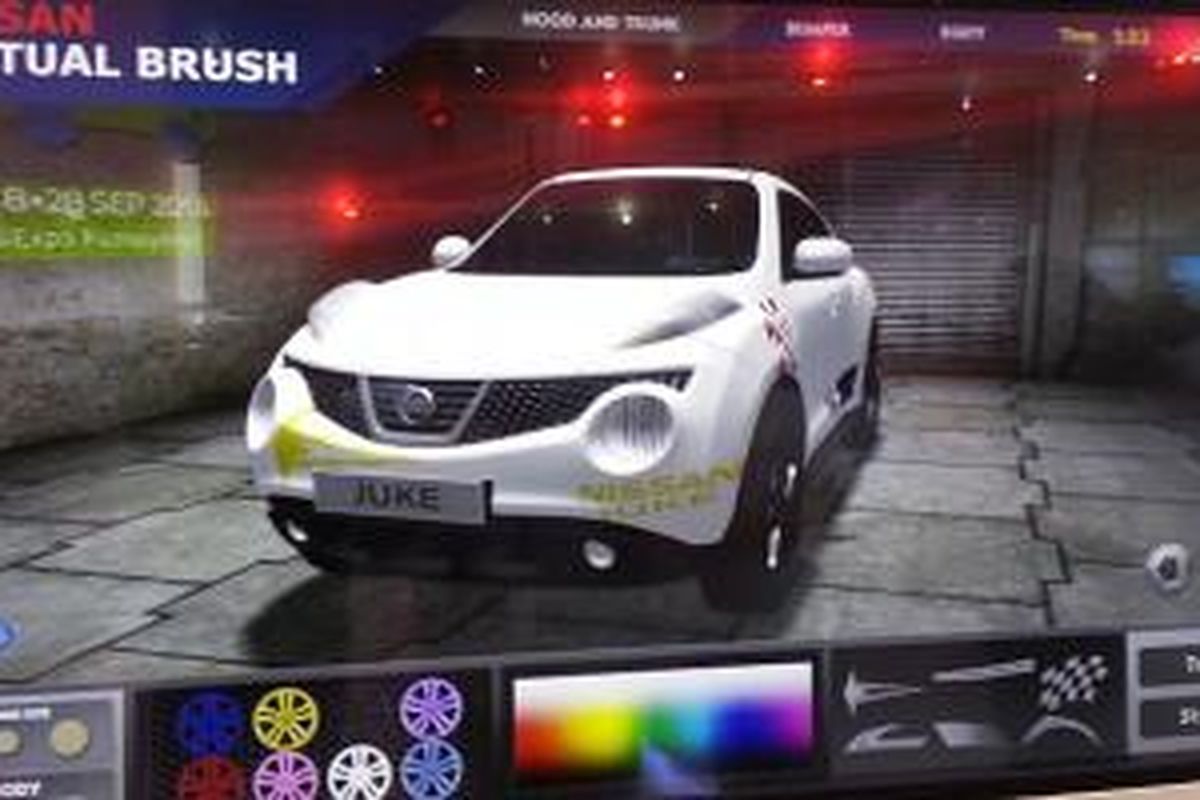 Modifikasi virtual Nissan