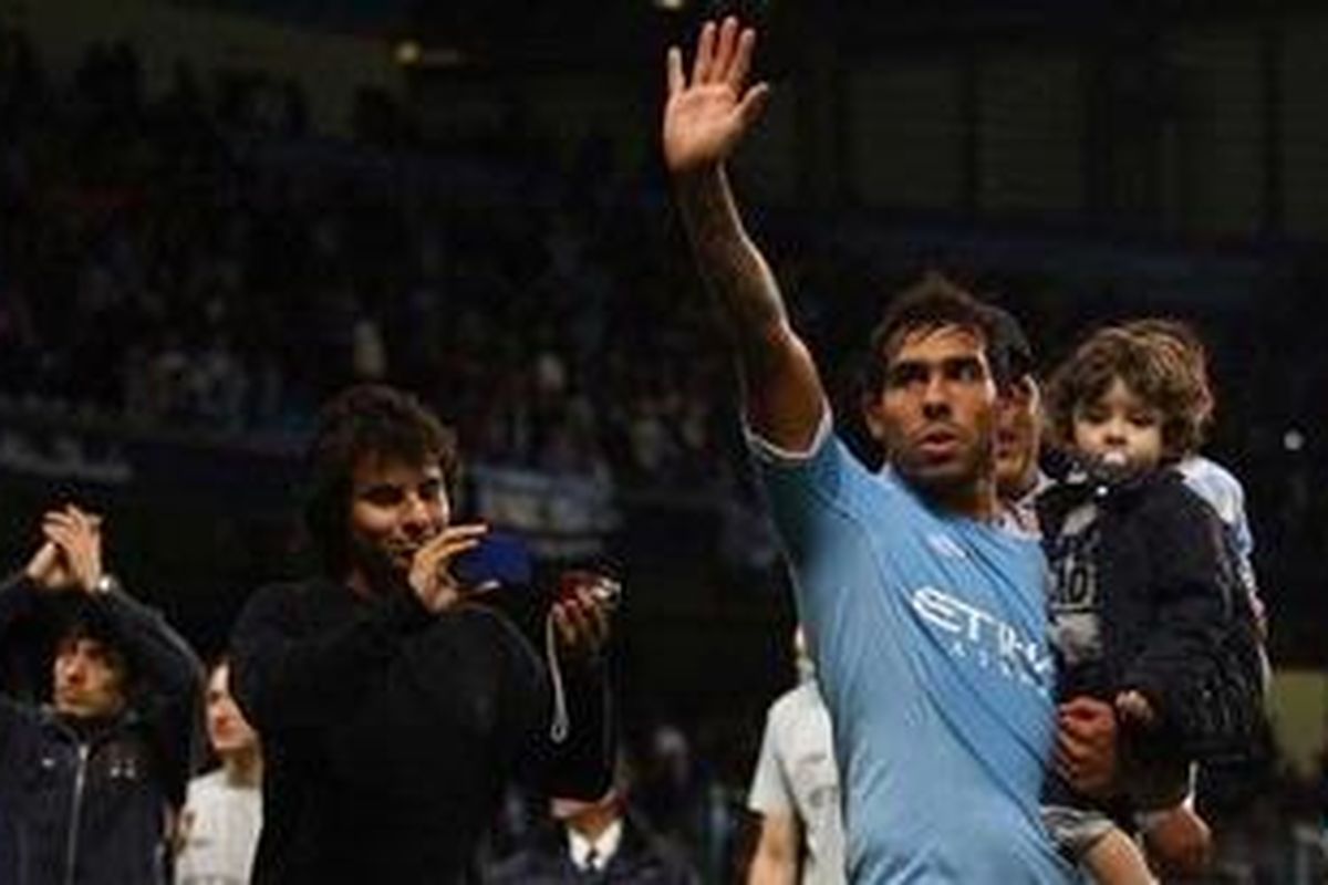 Striker Manchester City, Carlos Tevez