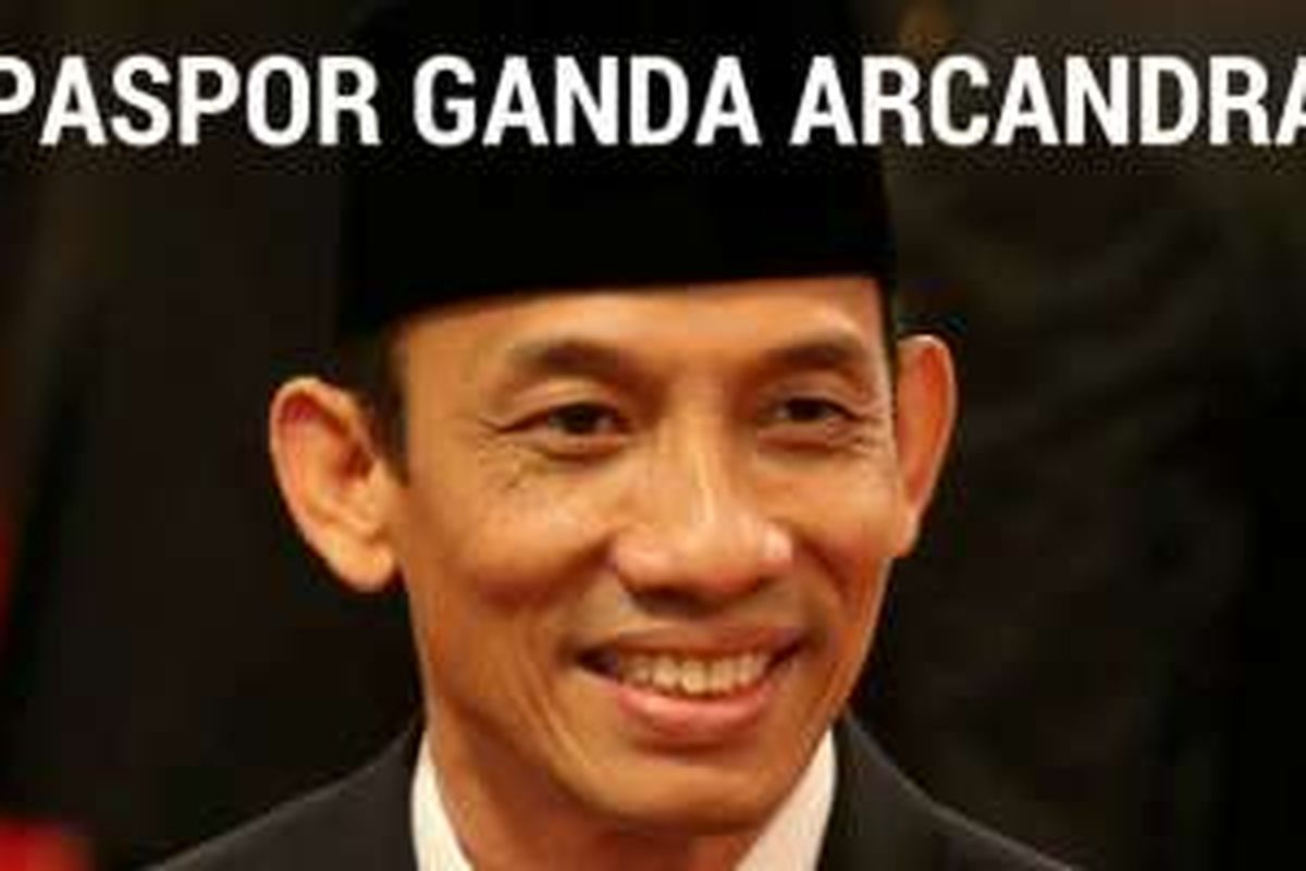 Arcandra Tahar.