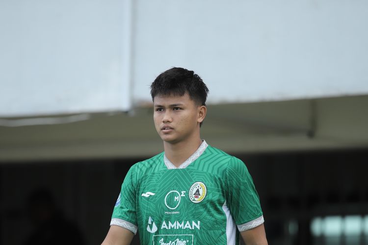 Pemain muda di Liga 1 2023-2024 dari PSS Sleman, Hokky Caraka.