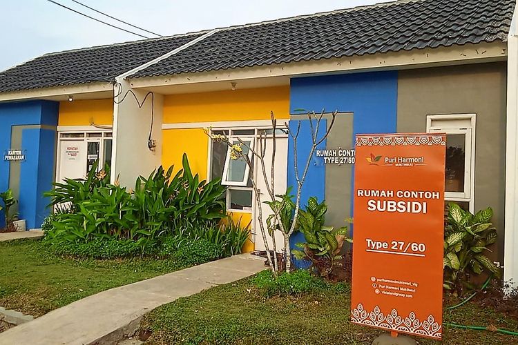 Rumah subsidi di Puri Harmoni Muktiwari, Cibitung, Bekasi, Jawa Barat, dibanderol Rp 168 juta.