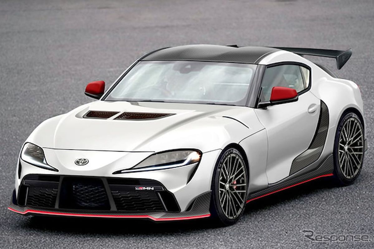 Ilustrasi Toyota GRMN Supra