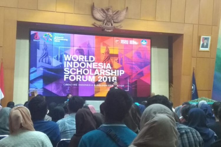 World Indonesia Scholarship (WISH) Forum 2018 digelar di Kantor Kementerian Pendidikan dan Kebudayaan (Kemendikbud), Jakarta, Sabtu, (11/8/2018).