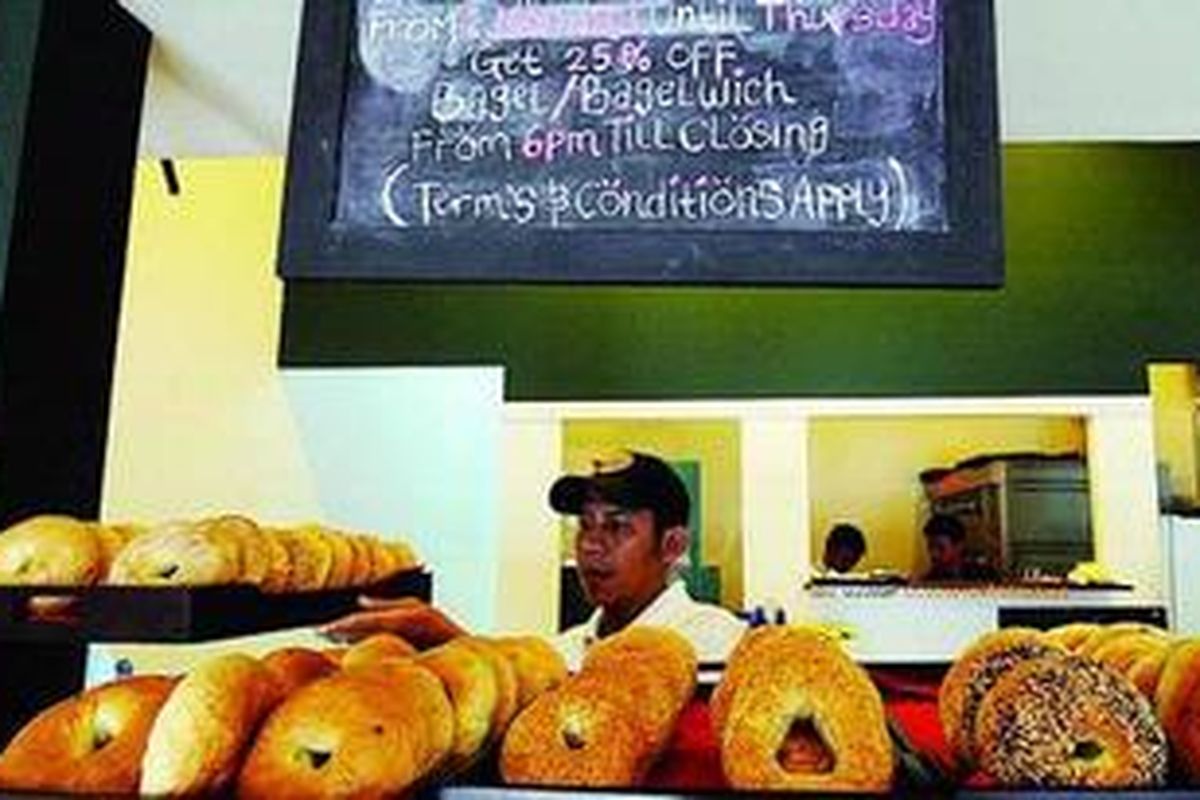 Ragam Menu Roti Bagel.