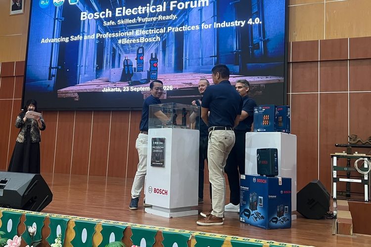 Bosch Bidik Industri Kelistrikan, Siapkan Alat Panel Maker dan Data Center