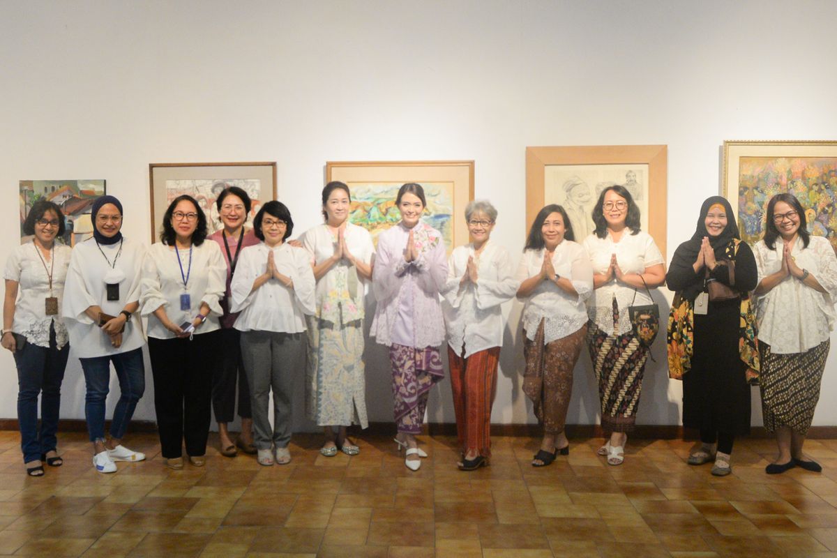 Corporate Communications Kompas Gramedia bersama Stylo Indonesia dan Sajian Sedap menggelar acara Kartini Fitri KG di Bentara Budaya Jakarta pada Kamis (21/4/2022)
