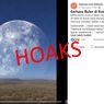 [HOAKS] Video Gerhana Bulan di Kutub Utara Berukuran Besar hingga Menutup Matahari