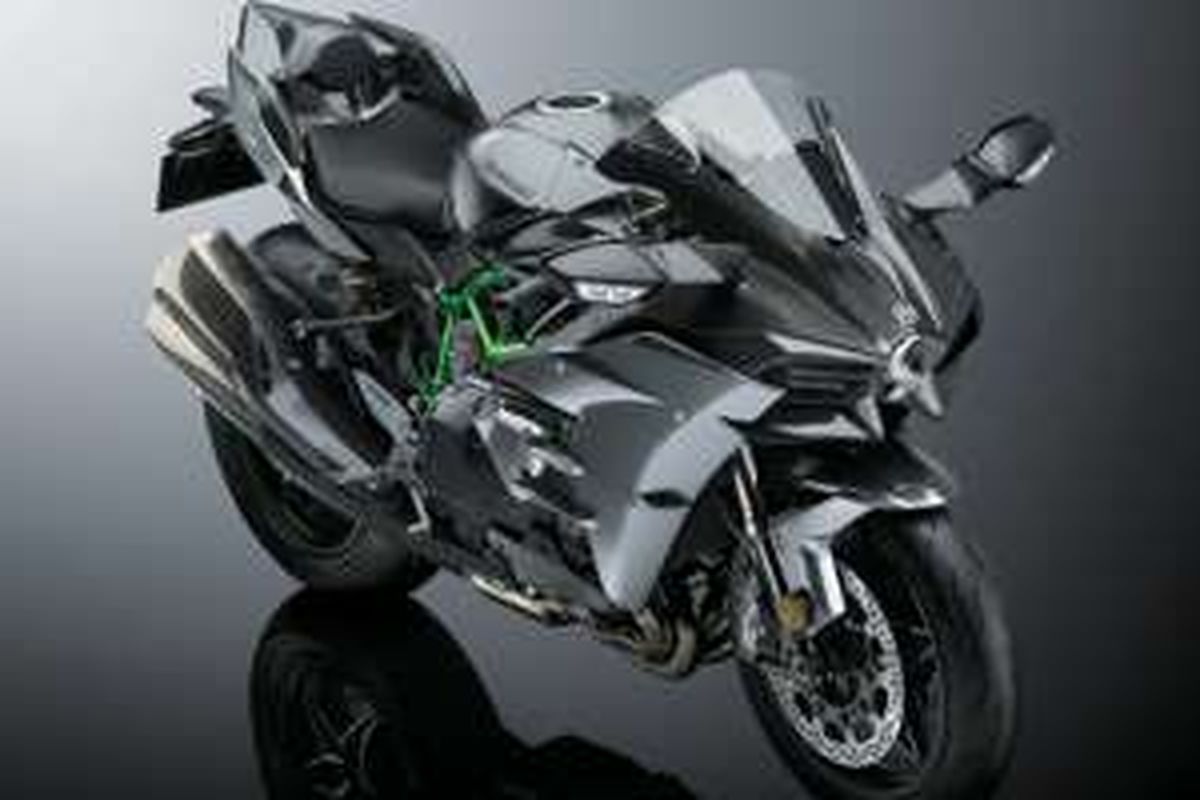 Kawasaki Ninja H2 Carbon yang mirip H2R