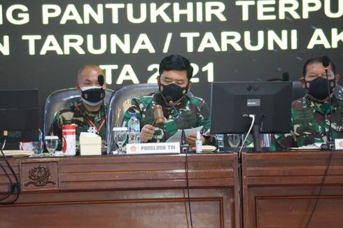 Panglima TNI Pimpin Sidang Pantukhir Calon Taruna-Taruni