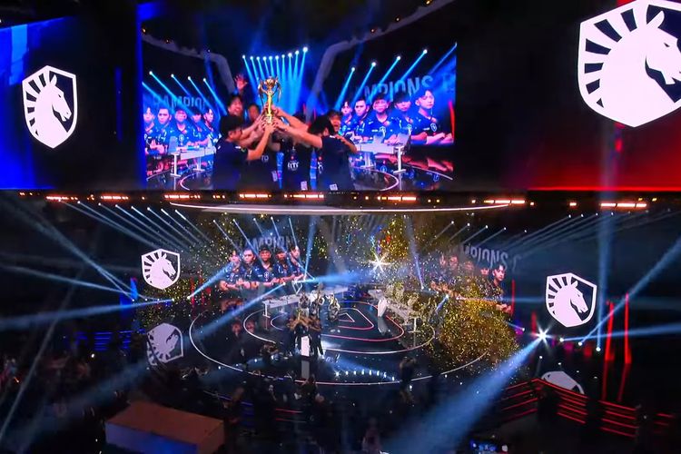 Kompetisi e-sports MLBB Mid Season Cup 2025 yang dimenangkan Team Liquid PH.