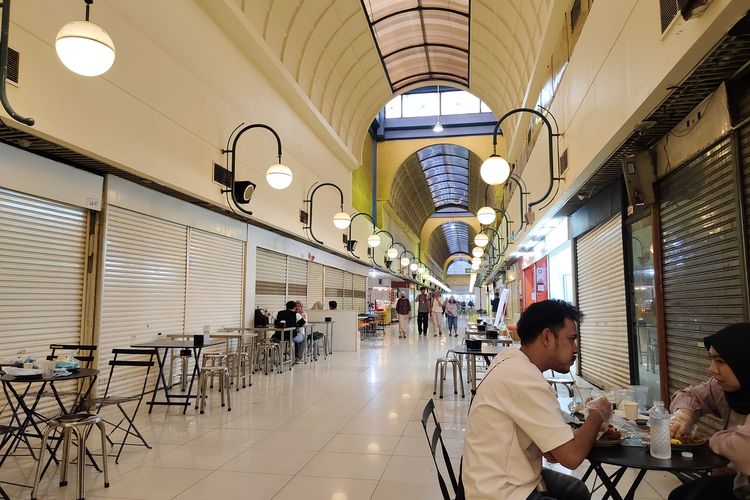 Potret kawasan kuliner Blok M Hub, Jakarta Selatan, Kamis (4/9/2025). 