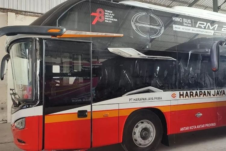 Bocoran bus baru PO Harapan Jaya
