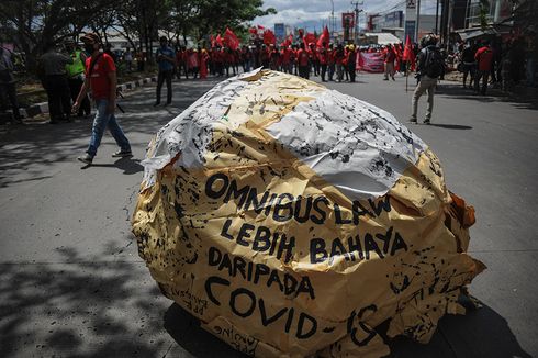 Kirim Surat ke Jokowi, Federasi Serikat Buruh Internasional Tolak UU Cipta Kerja