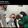 Percepat Vaksinasi Covid-19, Polsek Senen Datangi Langsung Rumah Warga