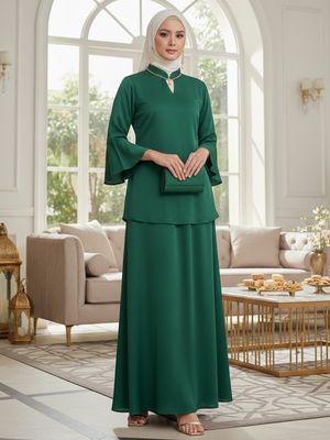 Tren one set Lebaran 2026 tampil elegan dan praktis. Bisa dipakai silaturahmi hingga kondangan tanpa ribet mix and match!