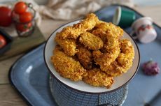 Cara Membuat Ayam Goreng Tepung Renyah dengan Air Fryer