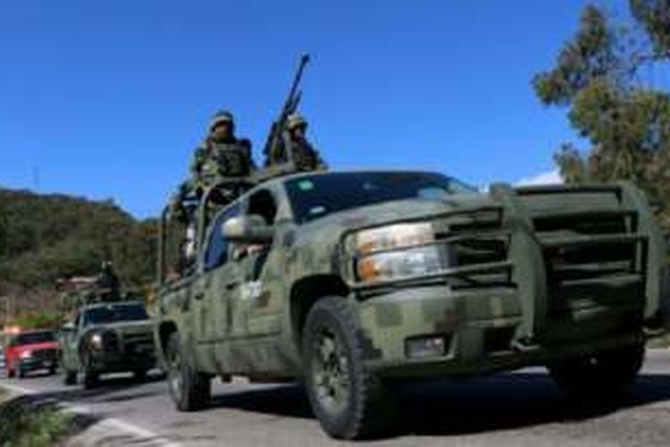 Operasi gabungan antara Meksiko dan Amerika Serikat berlangsung di kawasan perbatasan. 