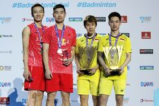 Liu/Zhang Bikin China Samakan Skor 1-1 pada Final Piala Thomas