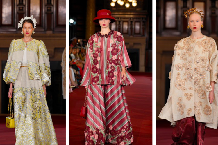 Koleksi Benang Jarum di London Fashion Week SS 23/24
