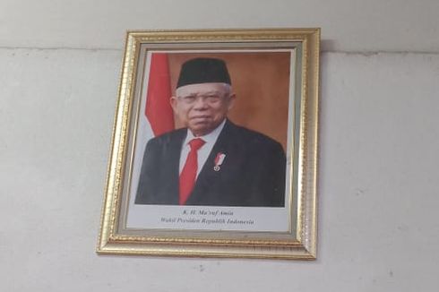 RPTRA Krendang Akhirnya Ganti Foto Jusuf Kalla dengan Wapres Ma'ruf Amin