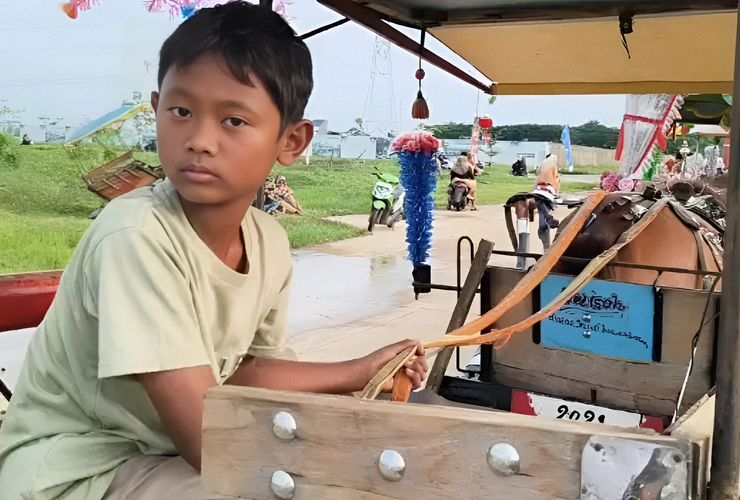 Jadi Kernet Delman, Habibi Sisihkan Upah Rp 5.000 untuk Sekolah dan Bantu Ibu