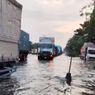 Banjir di Jalan Pantura Semarang-Demak Tambah Tinggi Pagi ini, Banyak Kendaraan Mogok