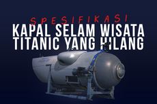 INFOGRAFIK: Spesifikasi Titan, Kapal Selam untuk Wisata Titanic yang Hilang di Atlantik