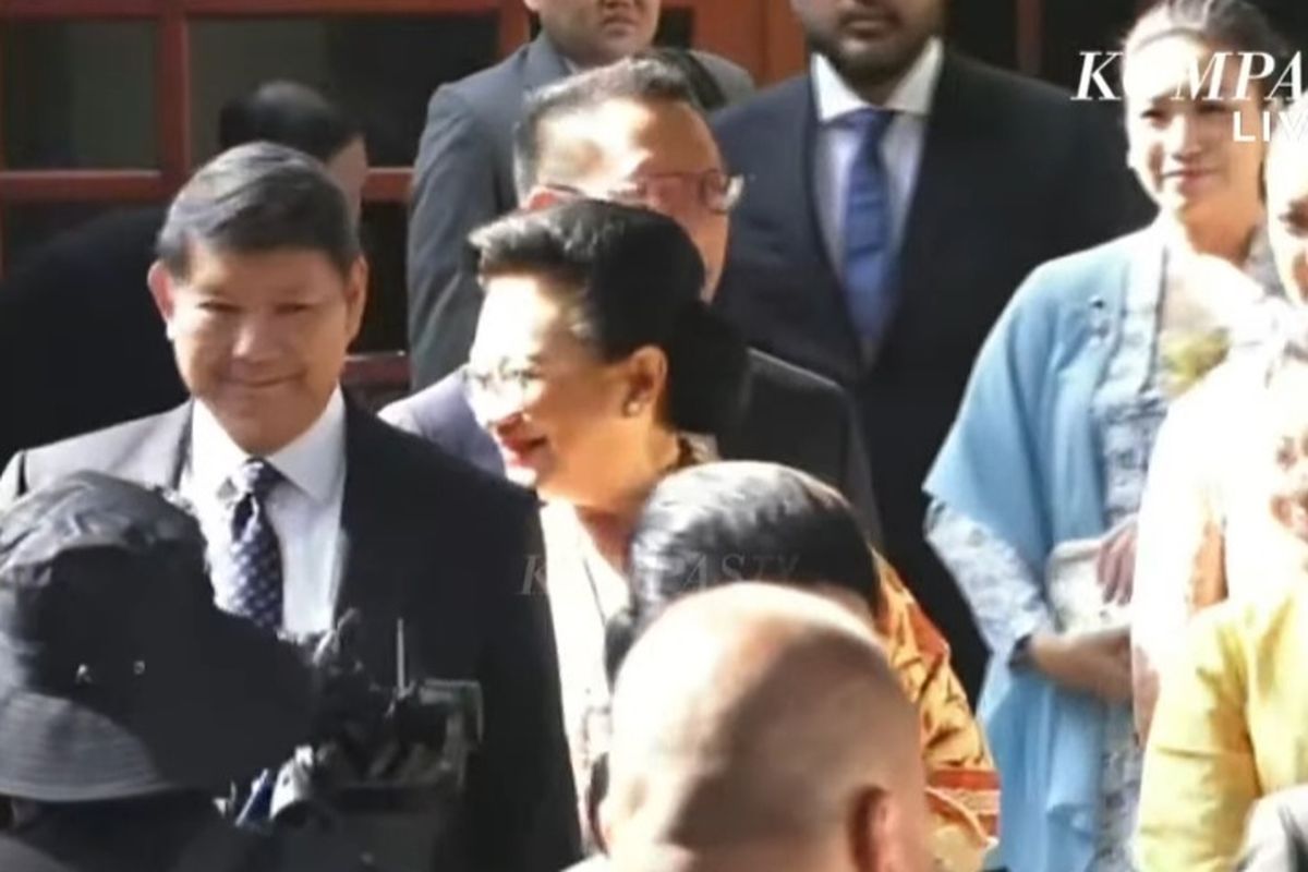 Berkumpulnya Keluarga Prabowo di Kertanegara Menuju Pelantikan Presiden-Wapres di Gedung DPR/MPR RI...