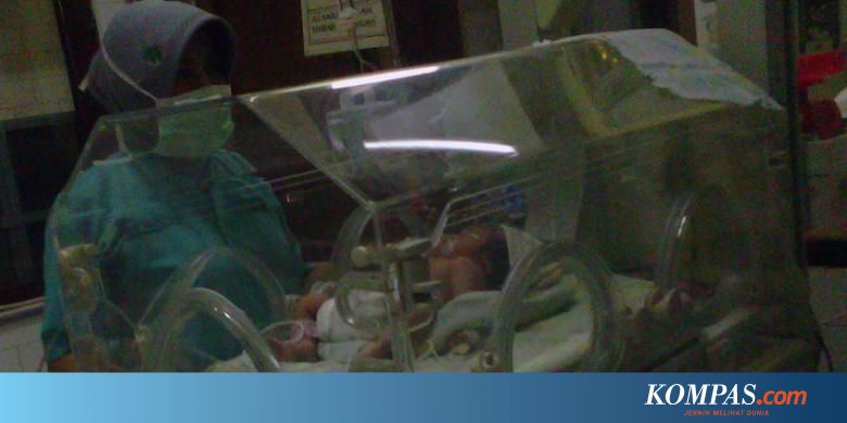 Seorang Bayi Terlahir dengan Dua Kepala di Gresik 