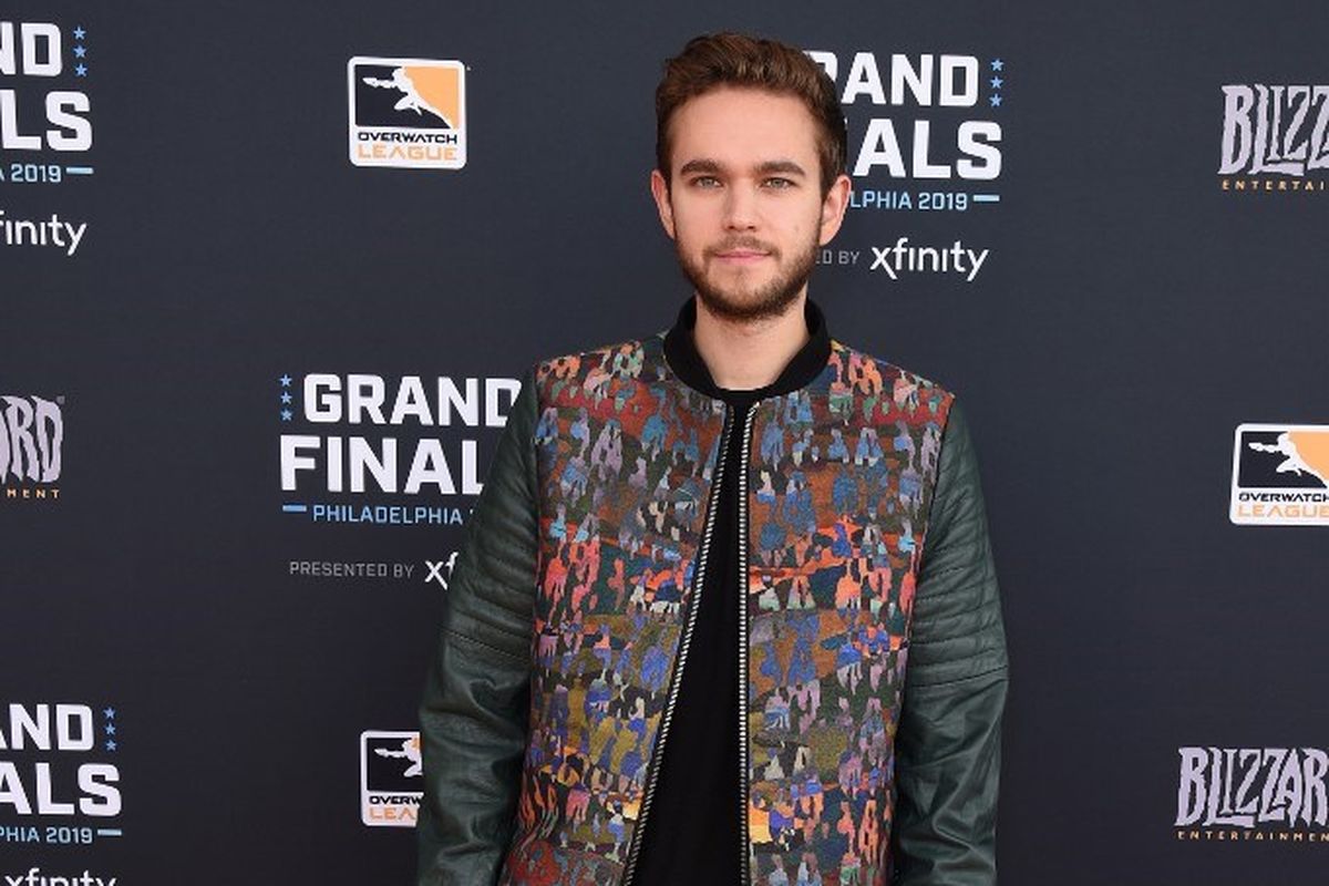 DJ Zedd menghadiri Overwatch League Grand Finals 2019 di Wells Fargo Center, Philadelphia, Pennsylvania, pada 29 September 2019. 