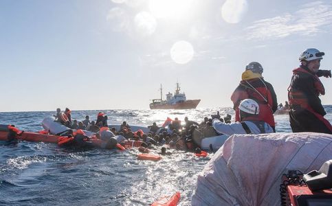 Banksy-Funded Refugee Rescue Boat Calls for Emergency Help