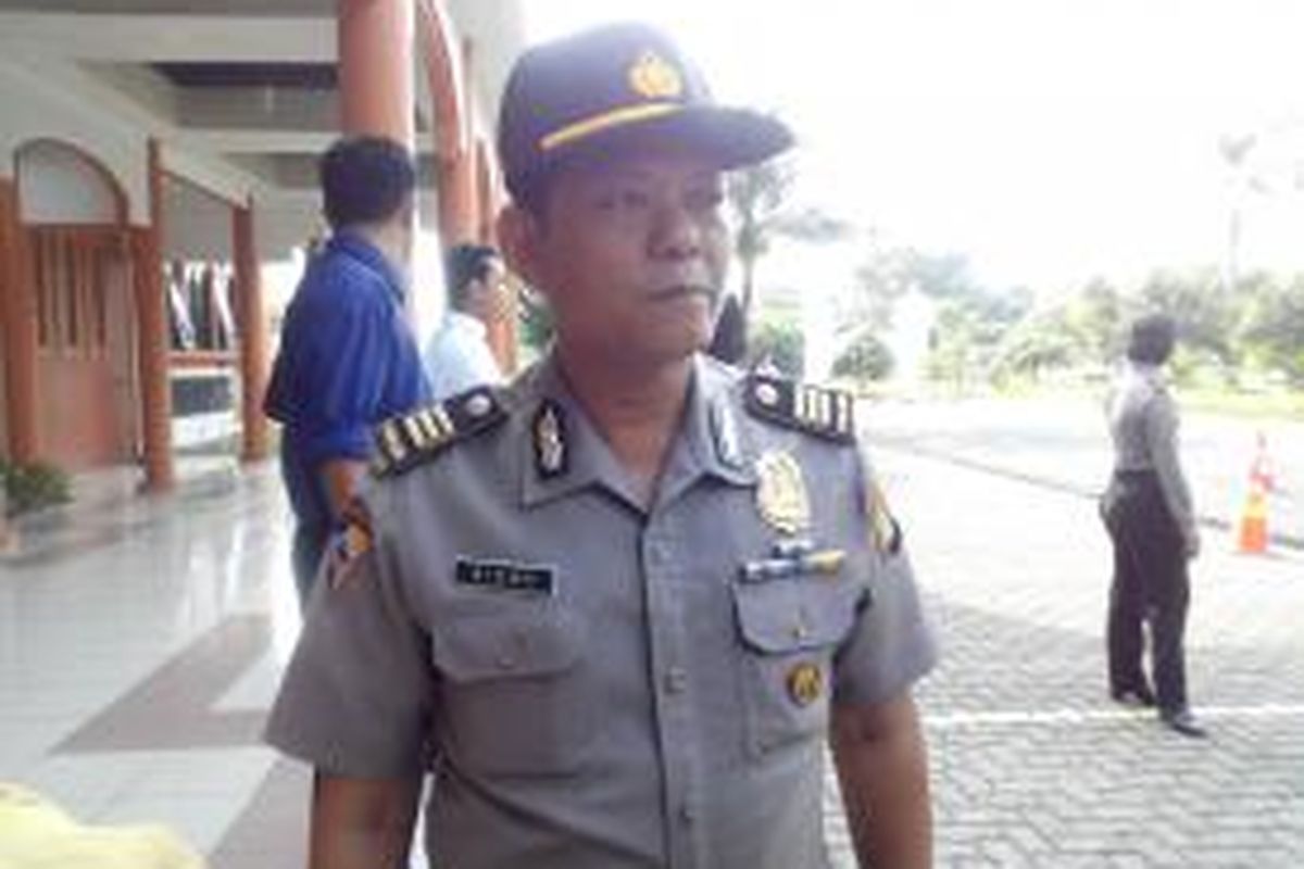 Kepala Sub Bagian Hubungan Masyarakat Polresta Bekasi Kota Ajun Komisaris Siswo di Bekasi, Senin (15/6/2015). 
