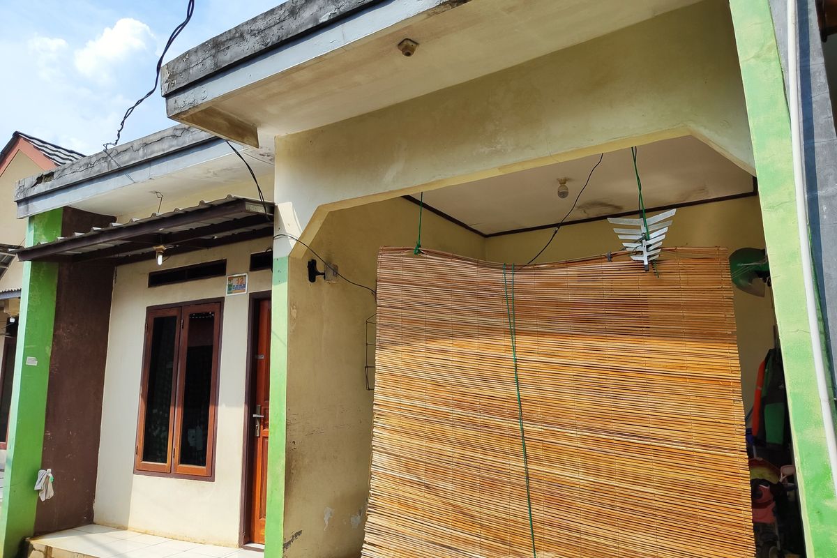 Rumah dari keluarga yang dikabarkan hilang di Bekasi sejak 20 Mei 2023, Selasa (11/7/2023) 