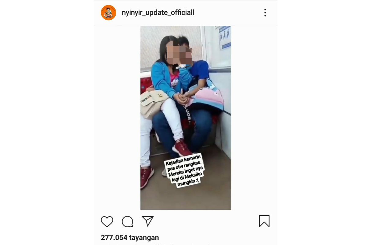 Tangkapan layar instagram @nyinyir_update_officiall