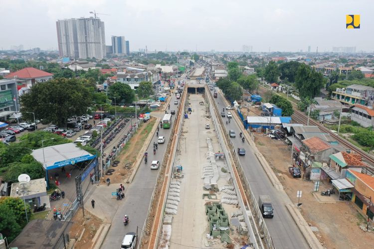 Urai Kemacetan Lalu Lintas di Kota Bekasi, Underpass Bulak Kapal Ditargetkan Selesai Akhir Tahun 2021 
