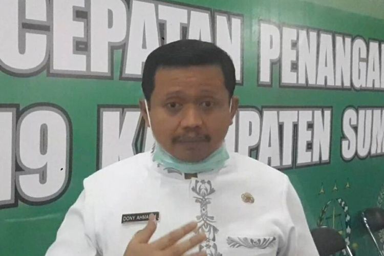 Bupati Sumedang H Dony Ahmad Munir. 