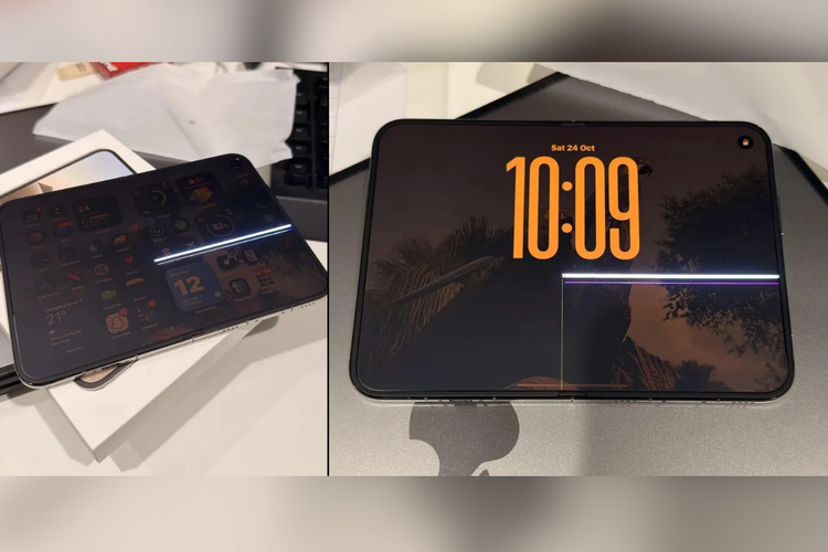 Layar iPhone Duo Dilaporkan Retak di Bagian Lipatan Tak Lama setelah Dijual