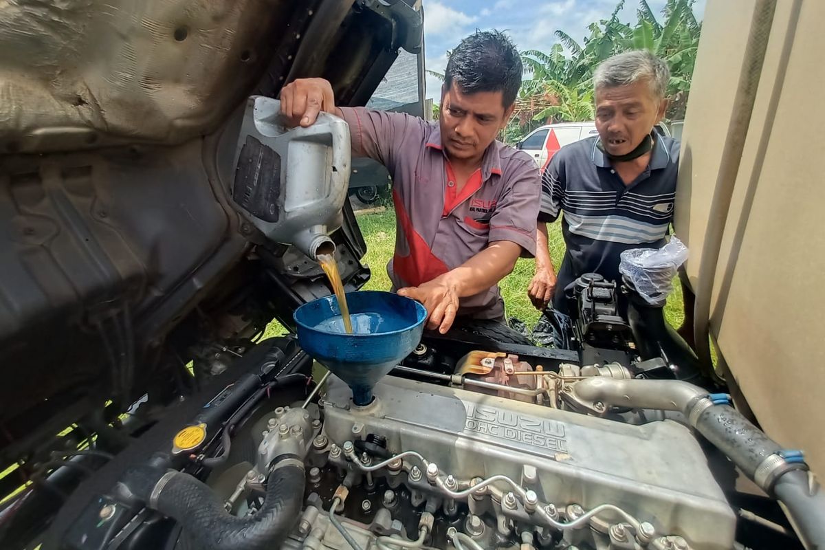 Pelatihan astra Isuzi Bogor menyambut Euro 4 dari Pemerintah