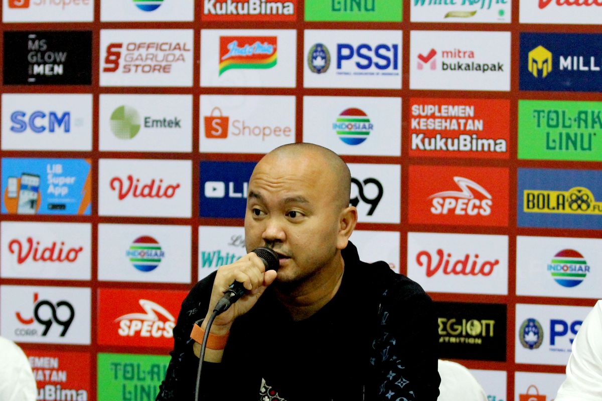 Manajer Arema FC, M Ali Rifki.
